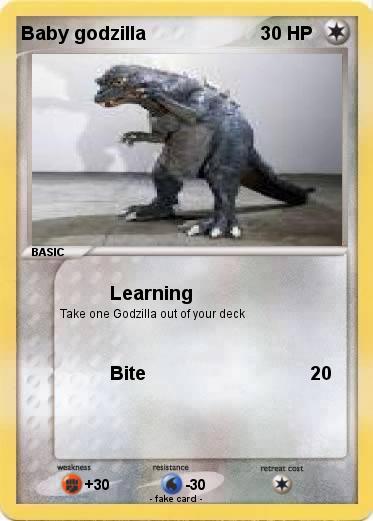 Pokemon Baby godzilla