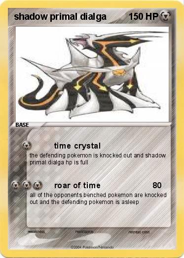 Pokemon shadow primal dialga