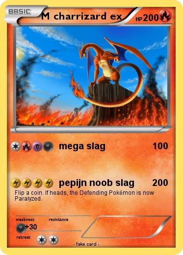 Pokemon M charrizard ex