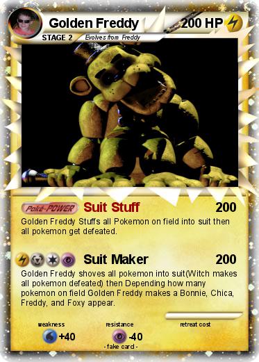 Pokemon Golden Freddy