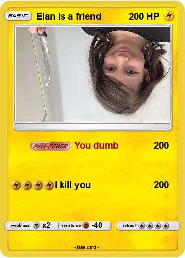 Pokemon Elan Is a friend