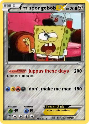 Pokemon i'm spongebob