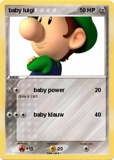 Pokemon baby luigi