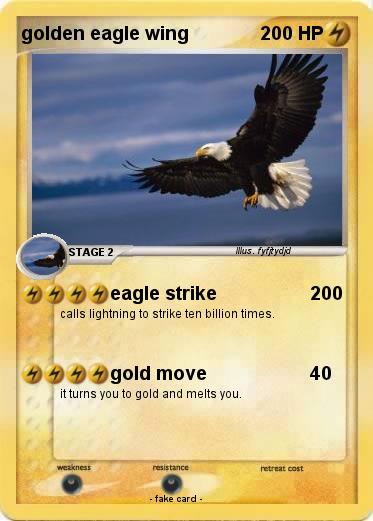Pokemon golden eagle wing