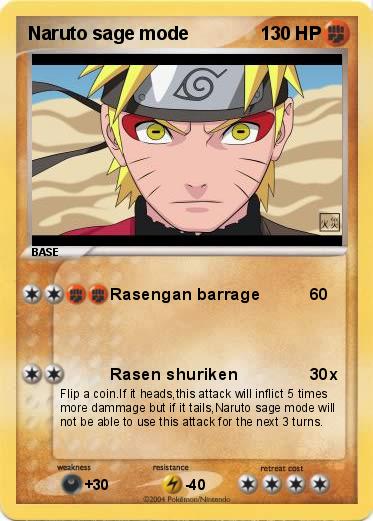 Pokemon Naruto sage mode