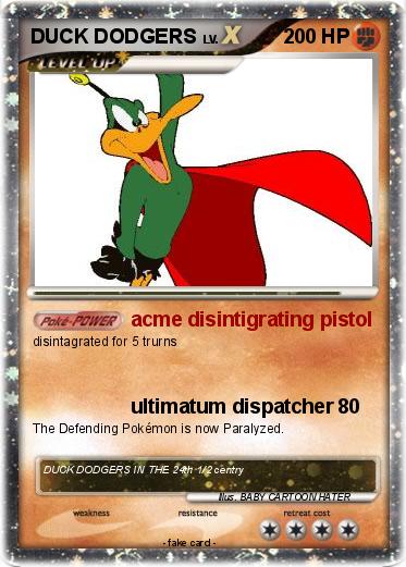 Pokemon DUCK DODGERS