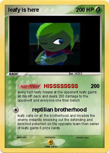 Pokemon leafy is here