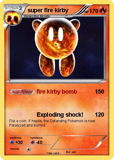 Pokemon super fire kirby