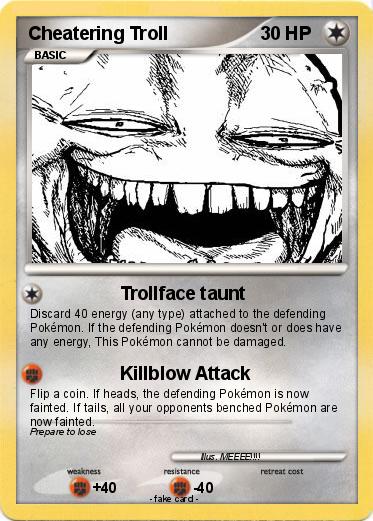 Pokemon Cheatering Troll
