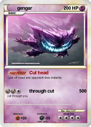 Pokemon gengar