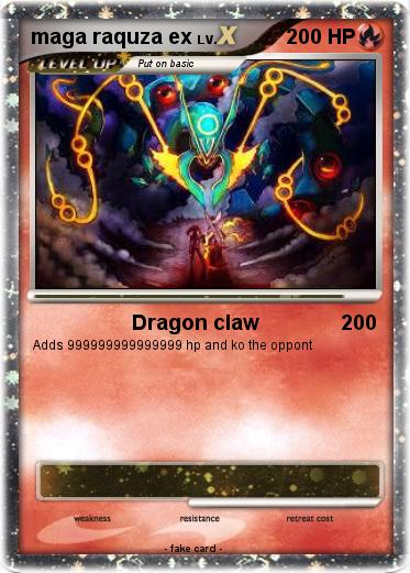 Pokemon maga raquza ex