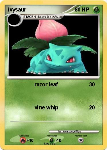 Pokemon ivysaur