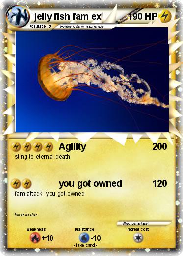 Pokemon jelly fish fam ex