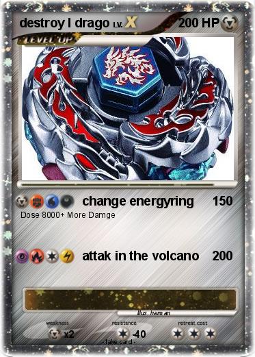 Pokemon destroy l drago