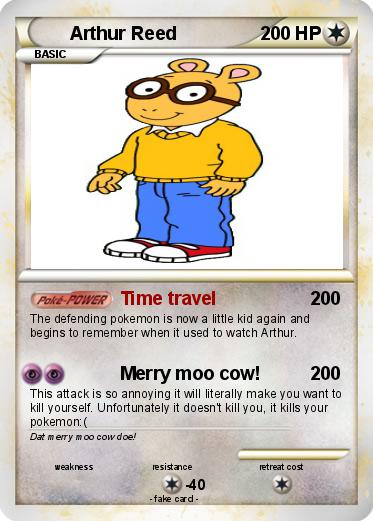 Pokemon Arthur Reed