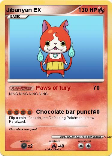 Pokemon Jibanyan EX