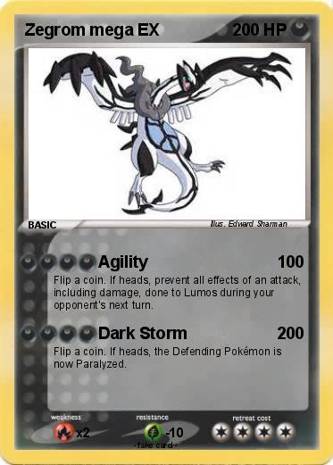 Pokemon Zegrom mega EX