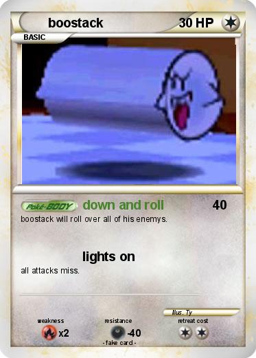 Pokemon boostack