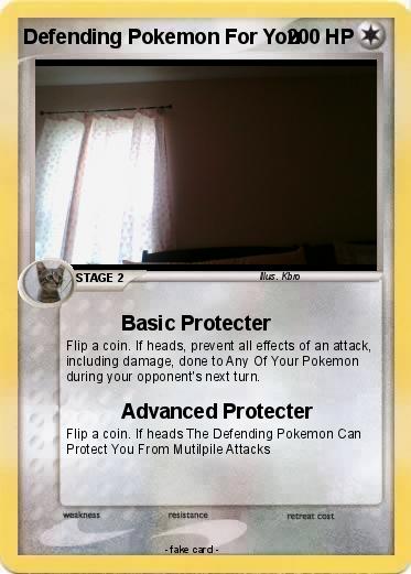 Pokemon Defending Pokemon For You