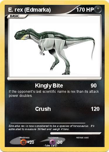 Pokemon E. rex (Edmarka)