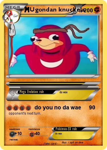 Pokemon Ugondan knuckels