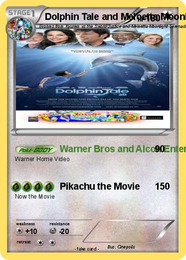 Pokemon Dolphin Tale and Meloetta Moonlight Serenade