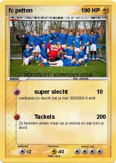 Pokemon fc petten