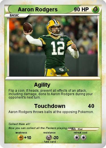 Pokemon Aaron Rodgers Pokemon Aaron Rodgers