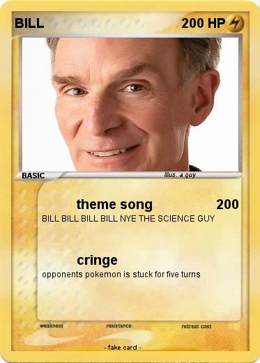 Pokemon BILL