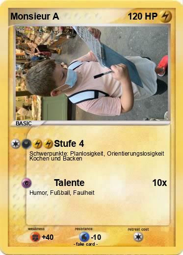 Pokemon Monsieur A