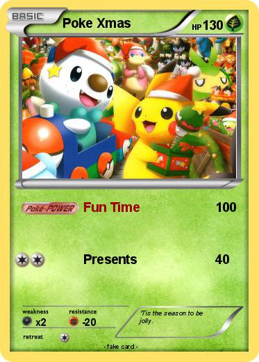 Pokemon Poke Xmas