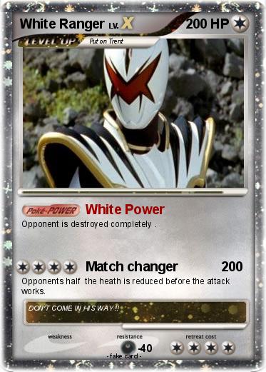 Pokemon White Ranger