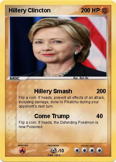 Pokemon Hillery Clincton