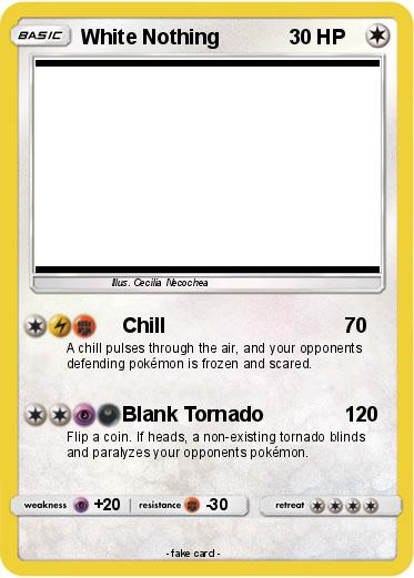 Pokemon White Nothing