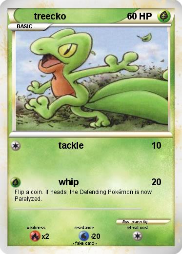 Pokemon treecko
