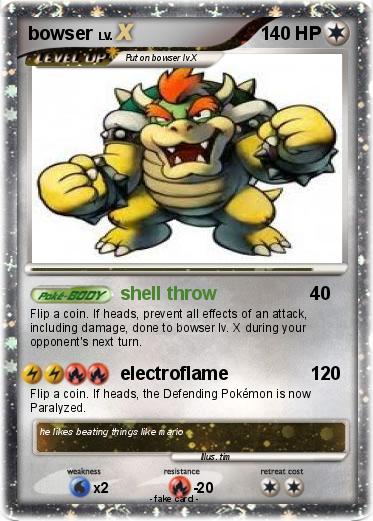 Pokemon bowser