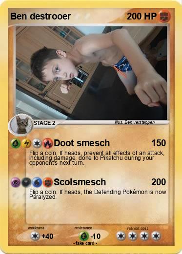 Pokemon Ben destrooer