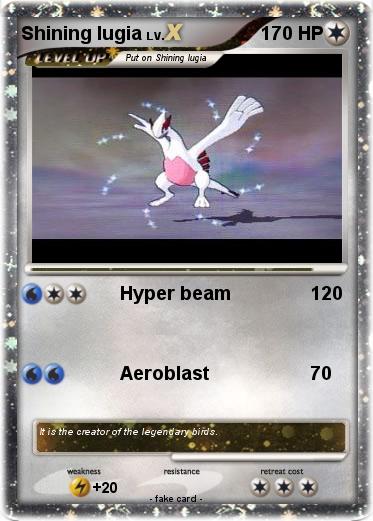 Pokemon Shining lugia