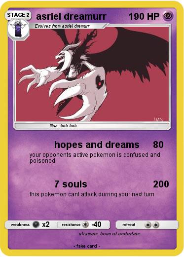 Pokemon asriel dreamurr