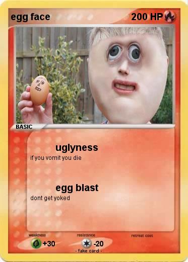 Pokemon egg face