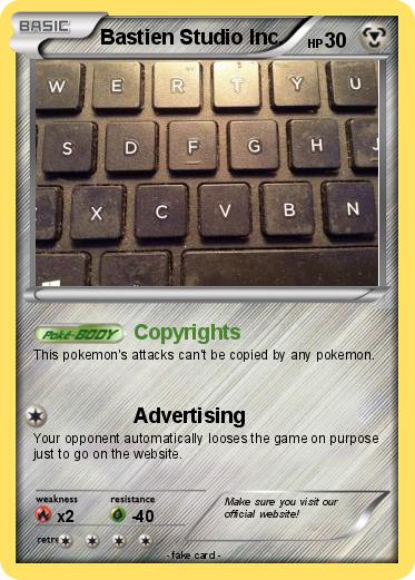 Pokemon Bastien Studio Inc.