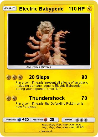 Pokemon Electric Babypede