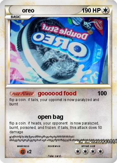 Pokemon oreo