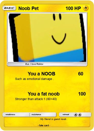 Pokemon Noob Pet