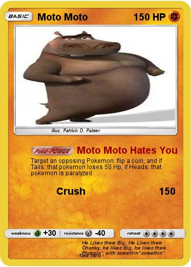 Pokemon Moto Moto