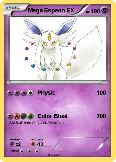 Pokemon Mega Espeon EX