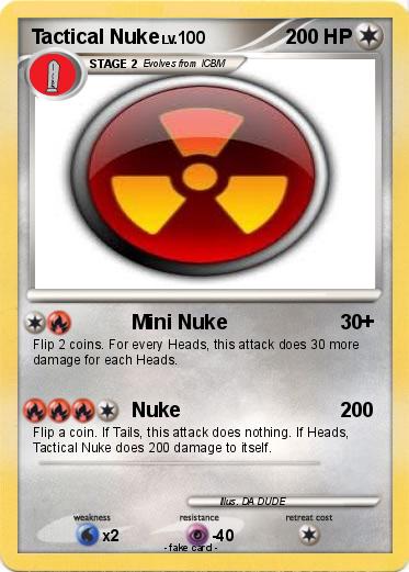 Pokemon Tactical Nuke