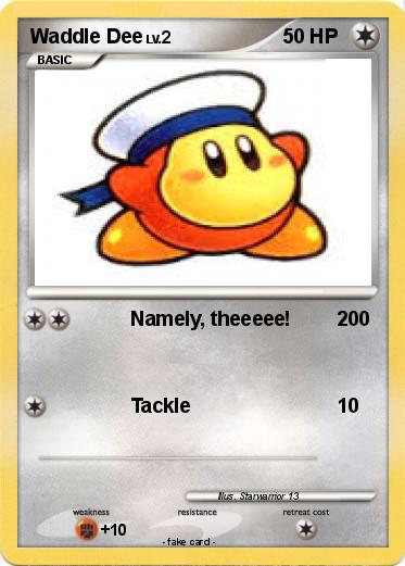 Pokemon Waddle Dee