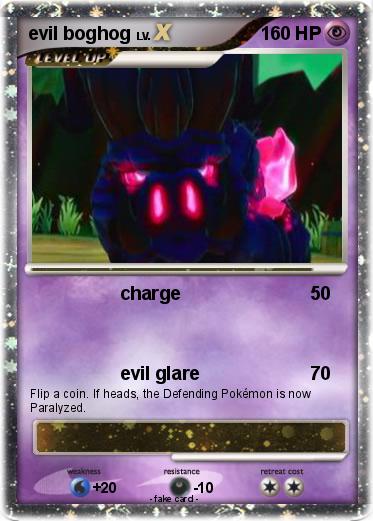 Pokemon evil boghog