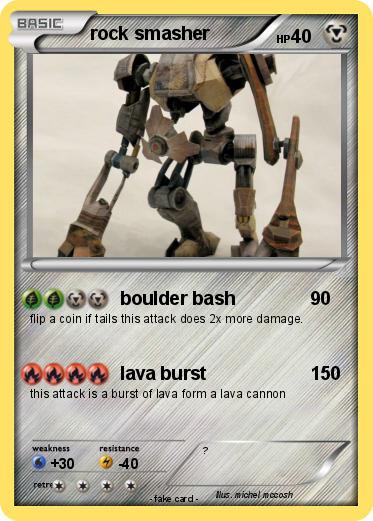 Pokemon rock smasher
